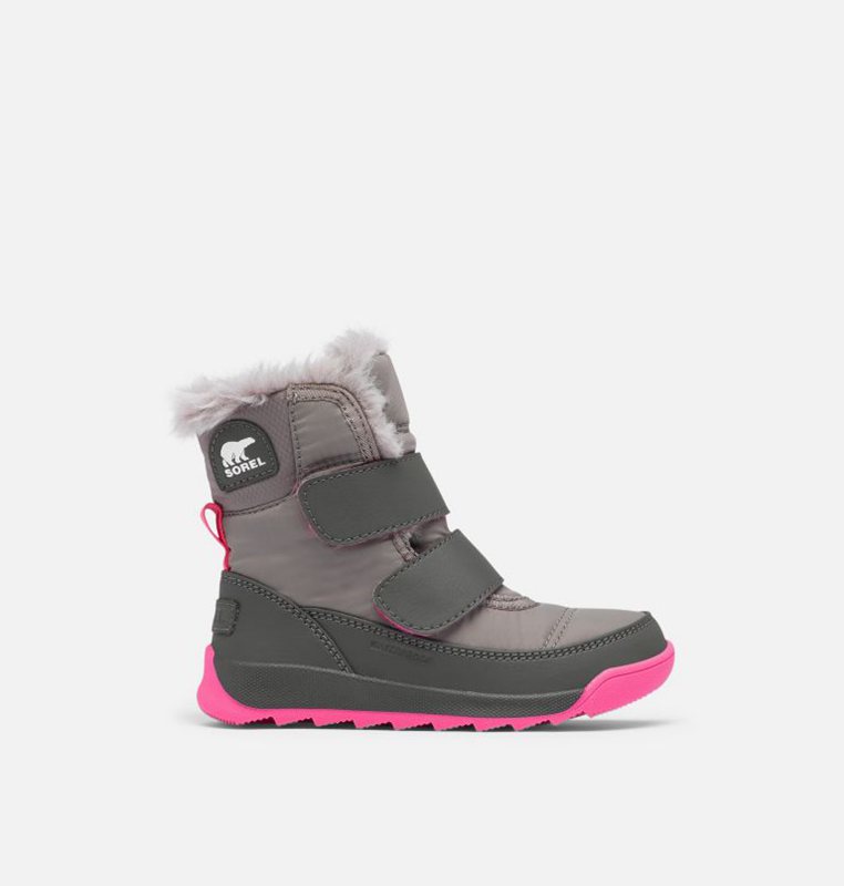 Kids Snow Boots Grey - Sorel Childrens Whitney™ II Strap - 897-KSWJPD